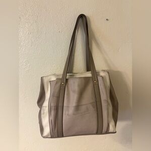 Relic Elegant Taupe and Cream Women's purse